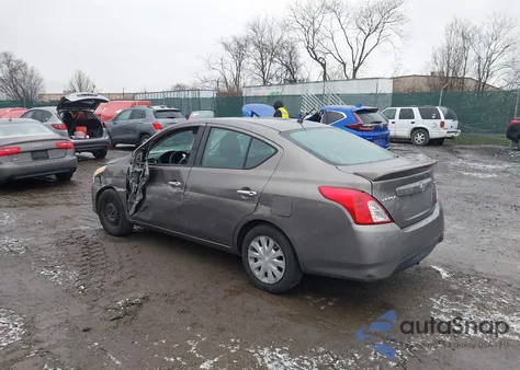 2017 Nissan Versa 1.6 Sv z USA, uszkodzony, nr VIN 3N1CN7AP2HK447505